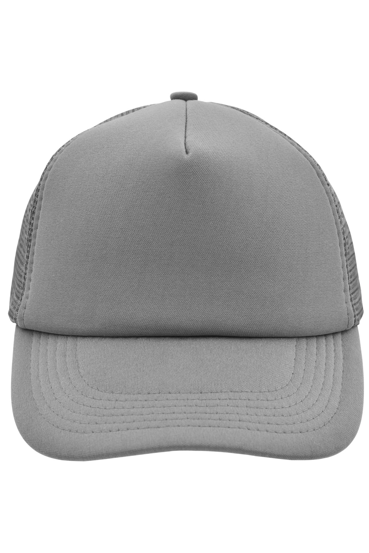 James & Nicholson Panel Mesh Cap dark-grey