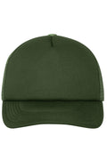 James & Nicholson Panel Mesh Cap dark-olive