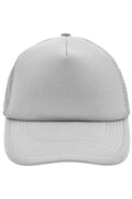 James & Nicholson Panel Mesh Cap light-grey