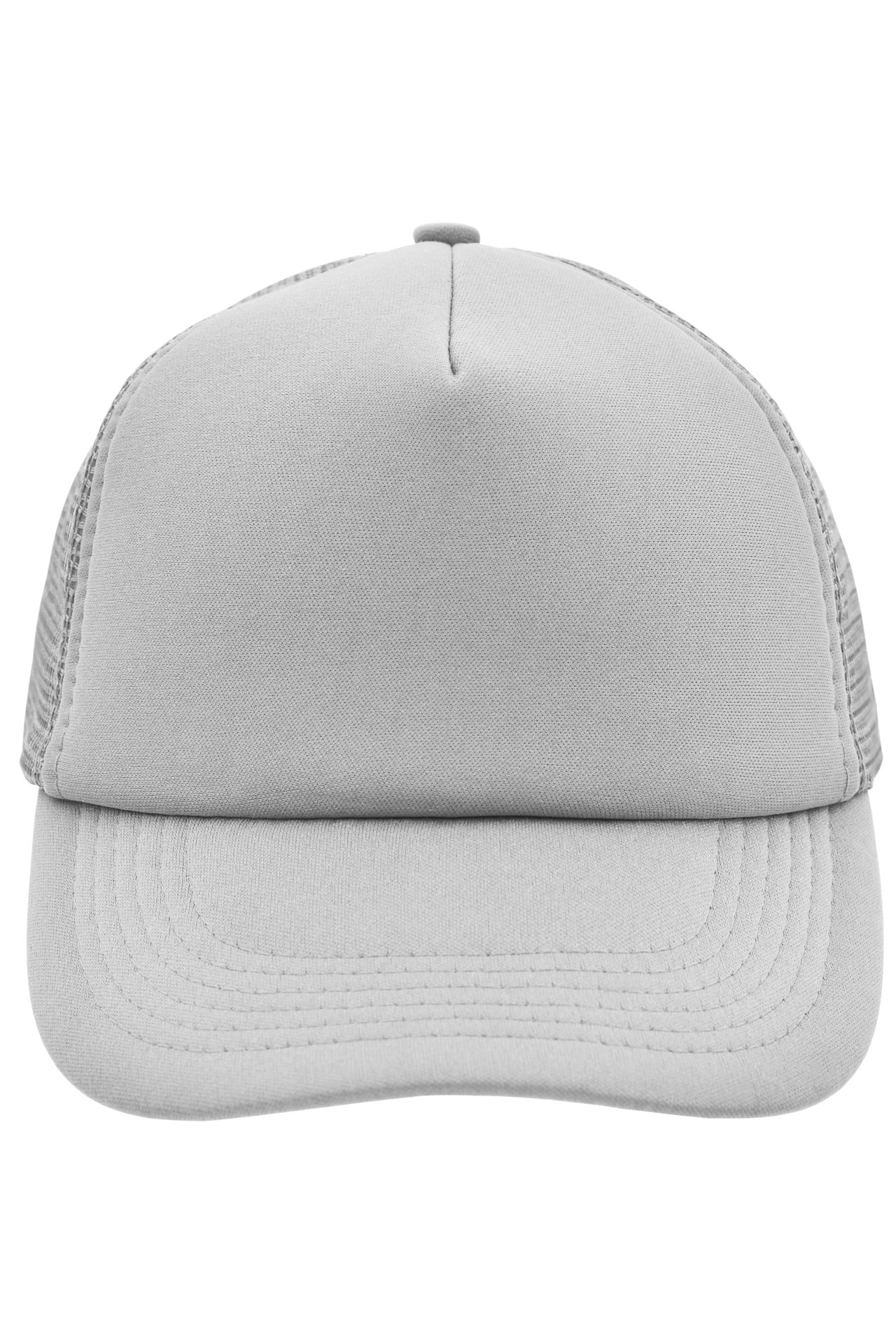James & Nicholson Panel Mesh Cap light-grey