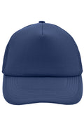 James & Nicholson Panel Mesh Cap navy