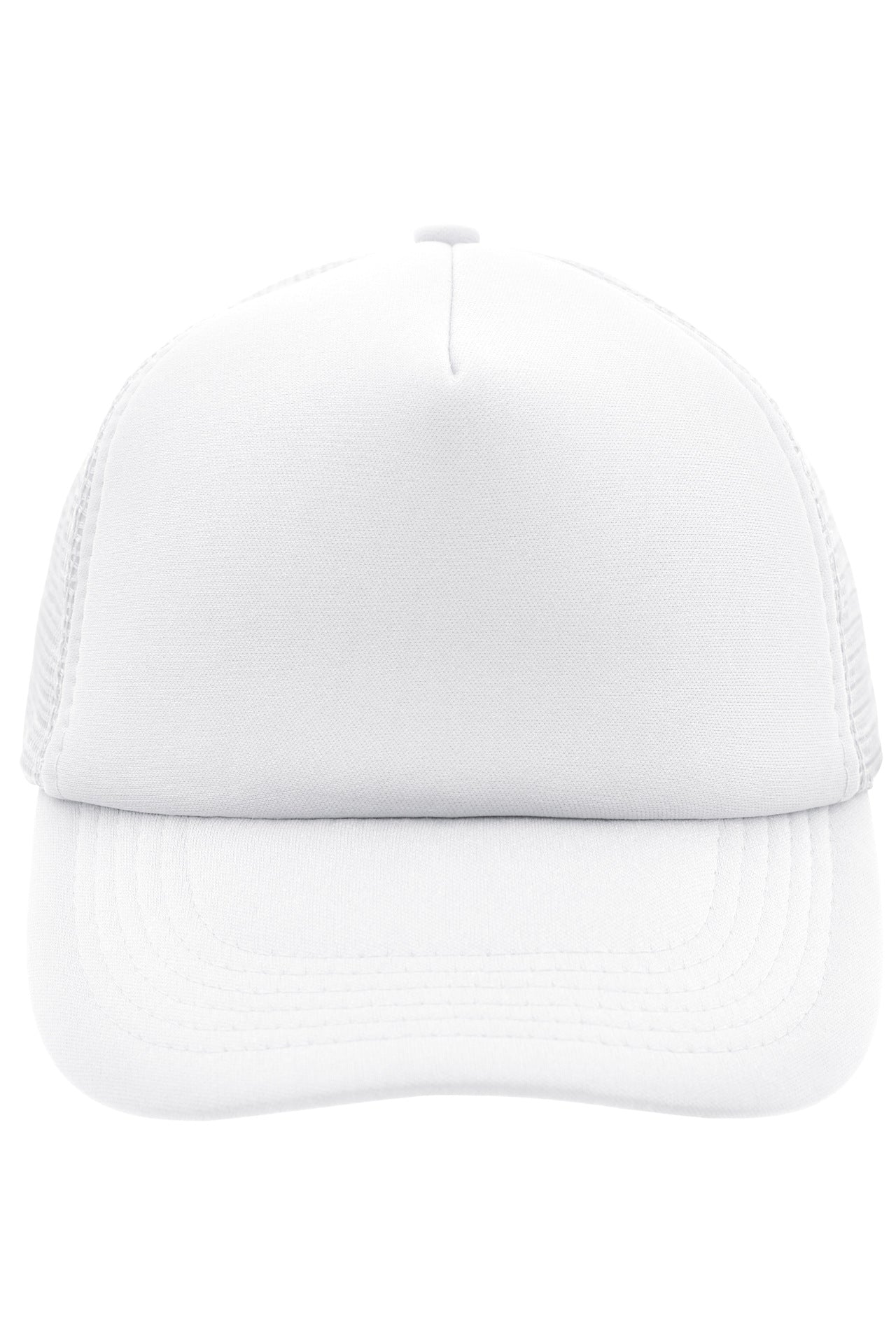 James & Nicholson Panel Mesh Cap white