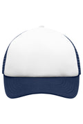 James & Nicholson Panel Kinder Mesh Cap white/navy