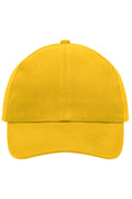 James & Nicholson Panel Cap heavy Cotton gold-yellow