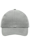 James & Nicholson Panel Cap heavy Cotton light-grey