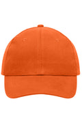James & Nicholson Panel Cap heavy Cotton orange