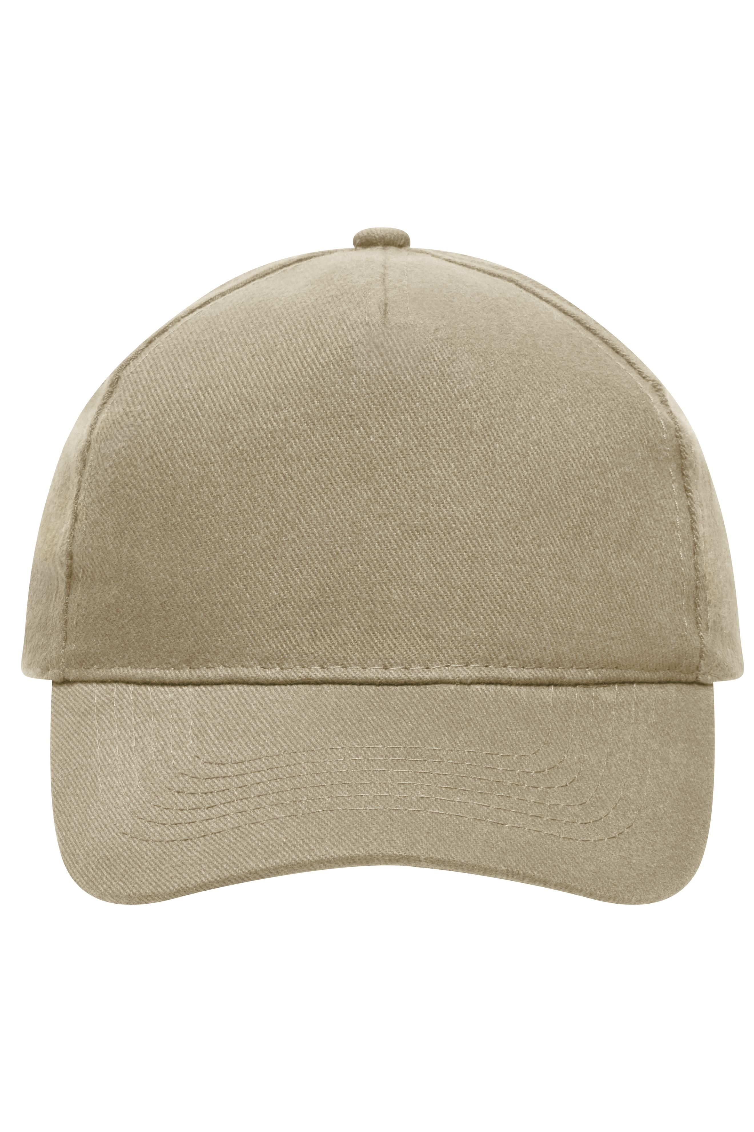 James & Nicholson Klassisches Cap beige