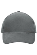 James & Nicholson Klassisches Cap dark-grey