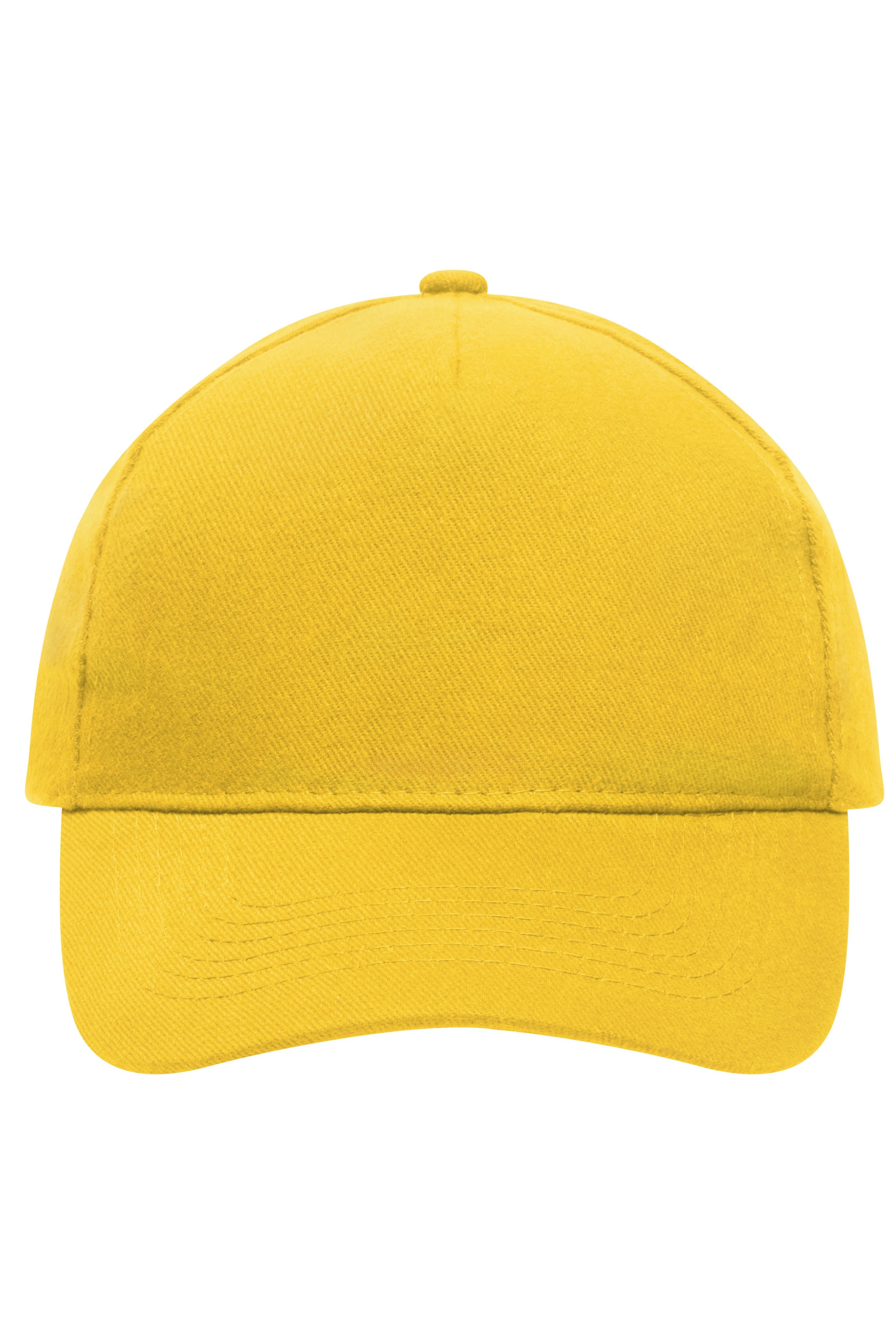 James & Nicholson Klassisches Cap gold-yellow