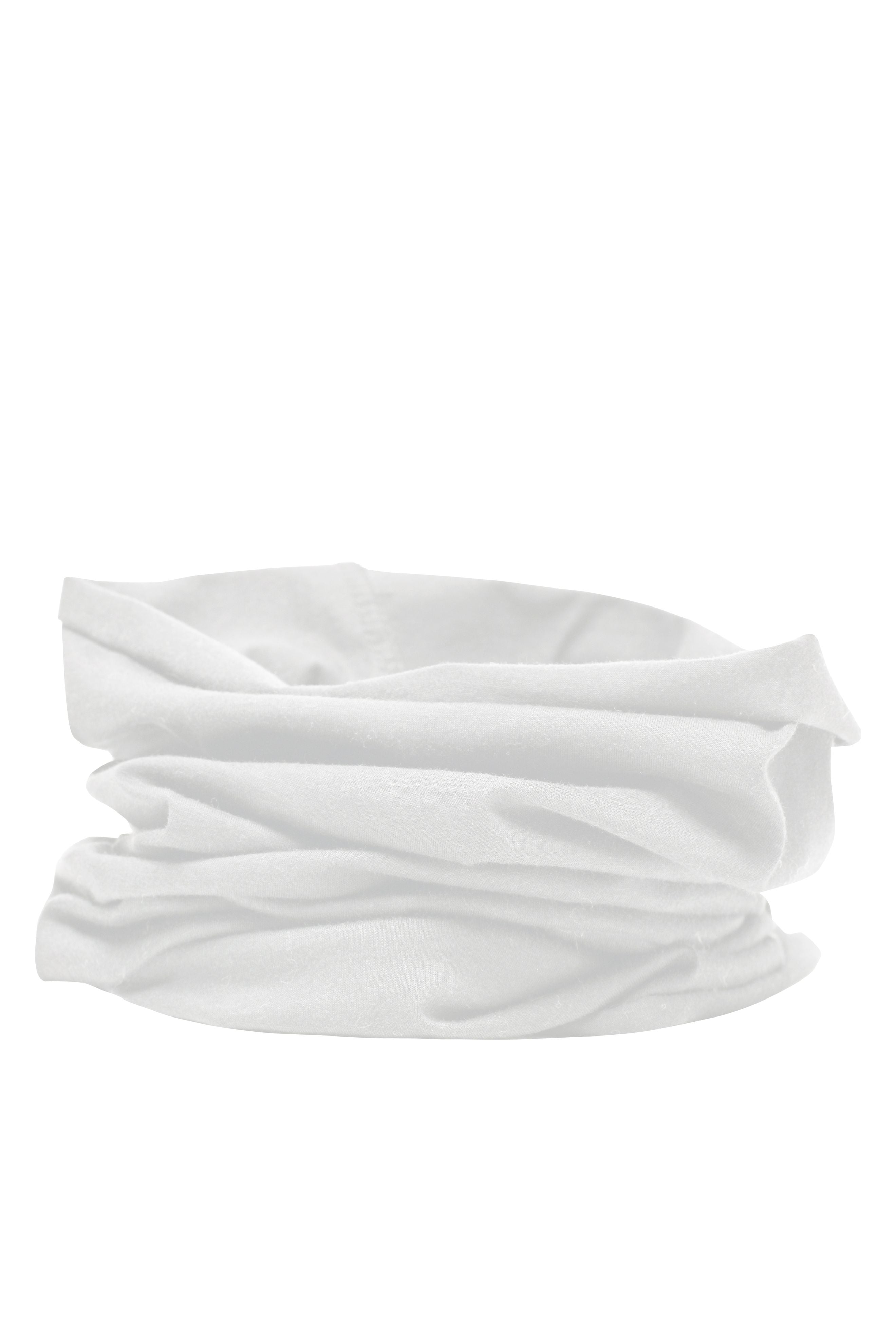 James & Nicholson Multifunktionales Schlauchtuch mit 12 Tragevarianten white
