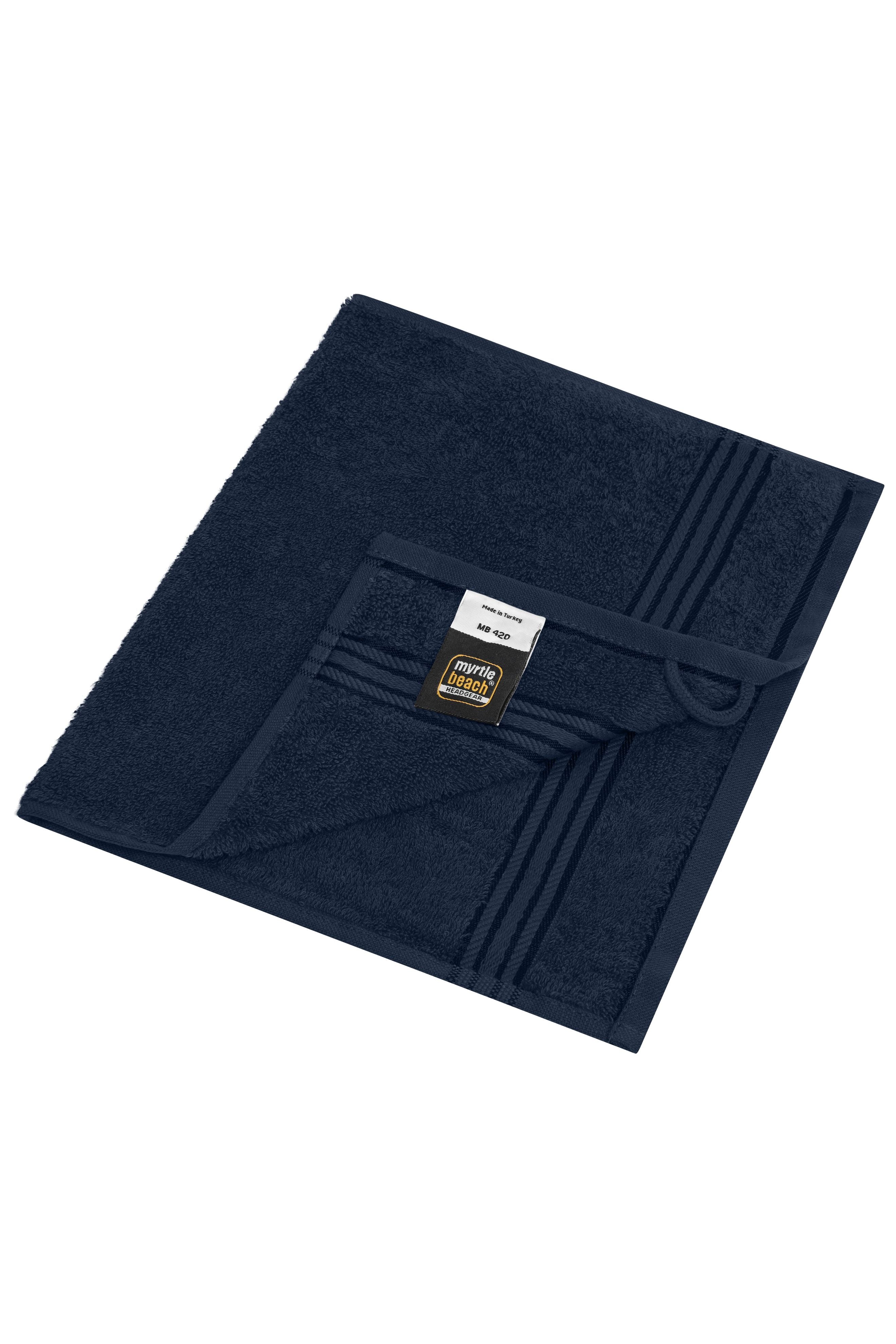 James & Nicholson Gäste Handtuch navy