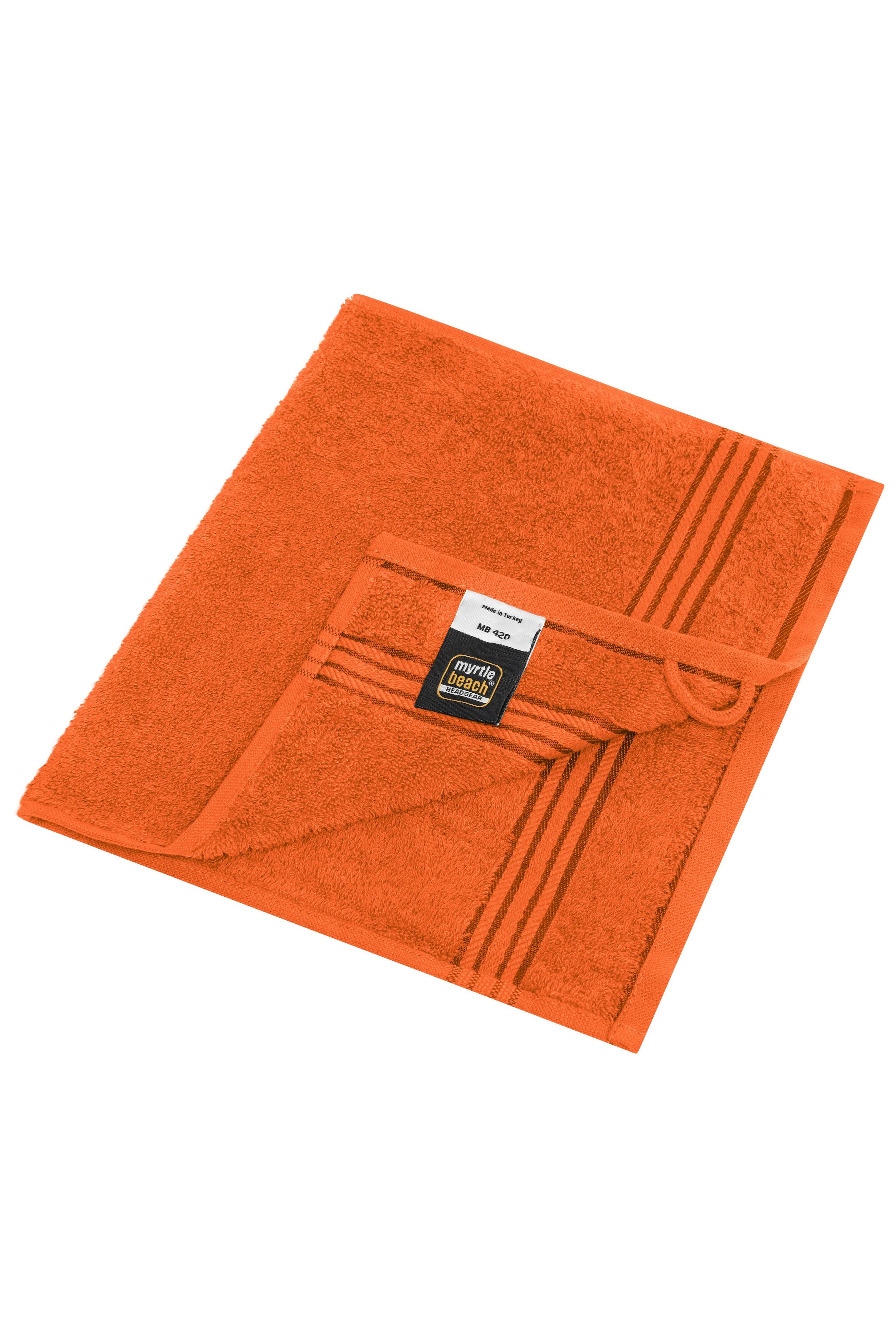 James & Nicholson Gäste Handtuch orange