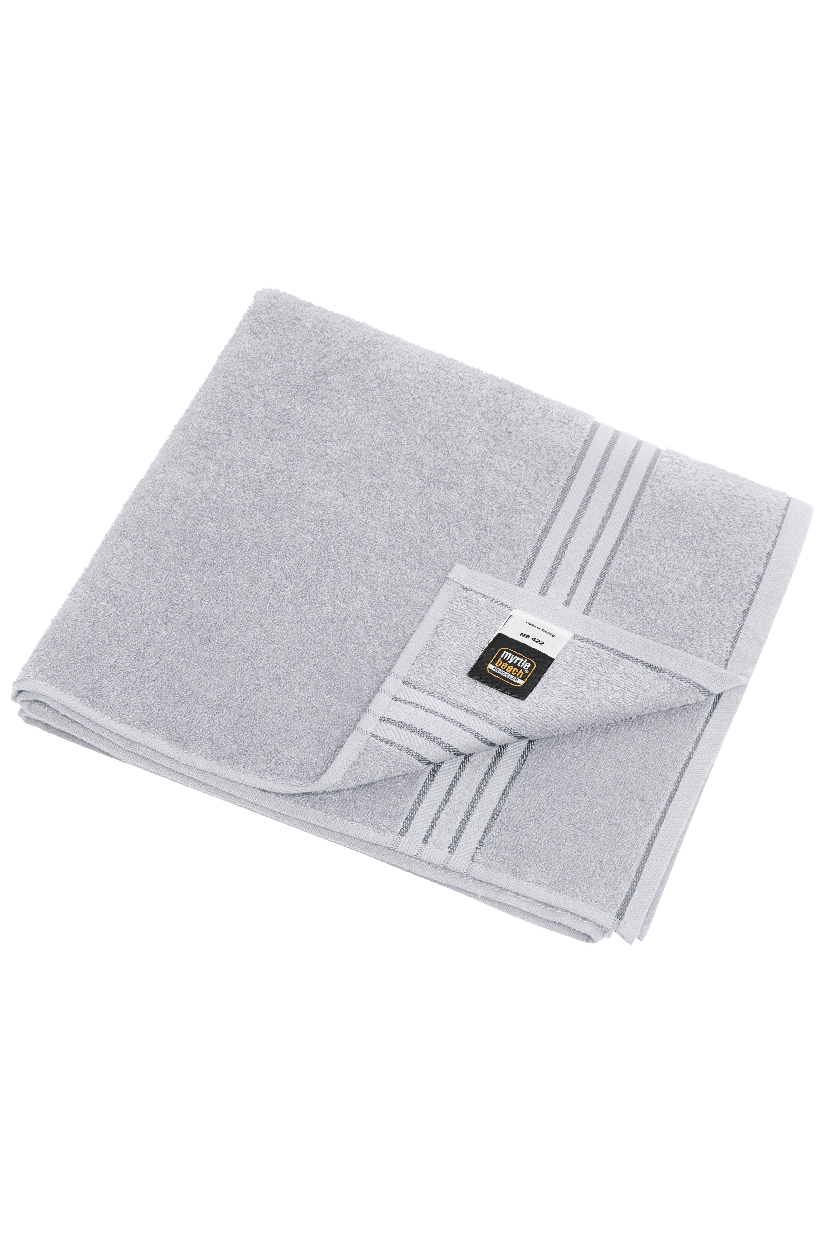 James & Nicholson Badetuch light-grey