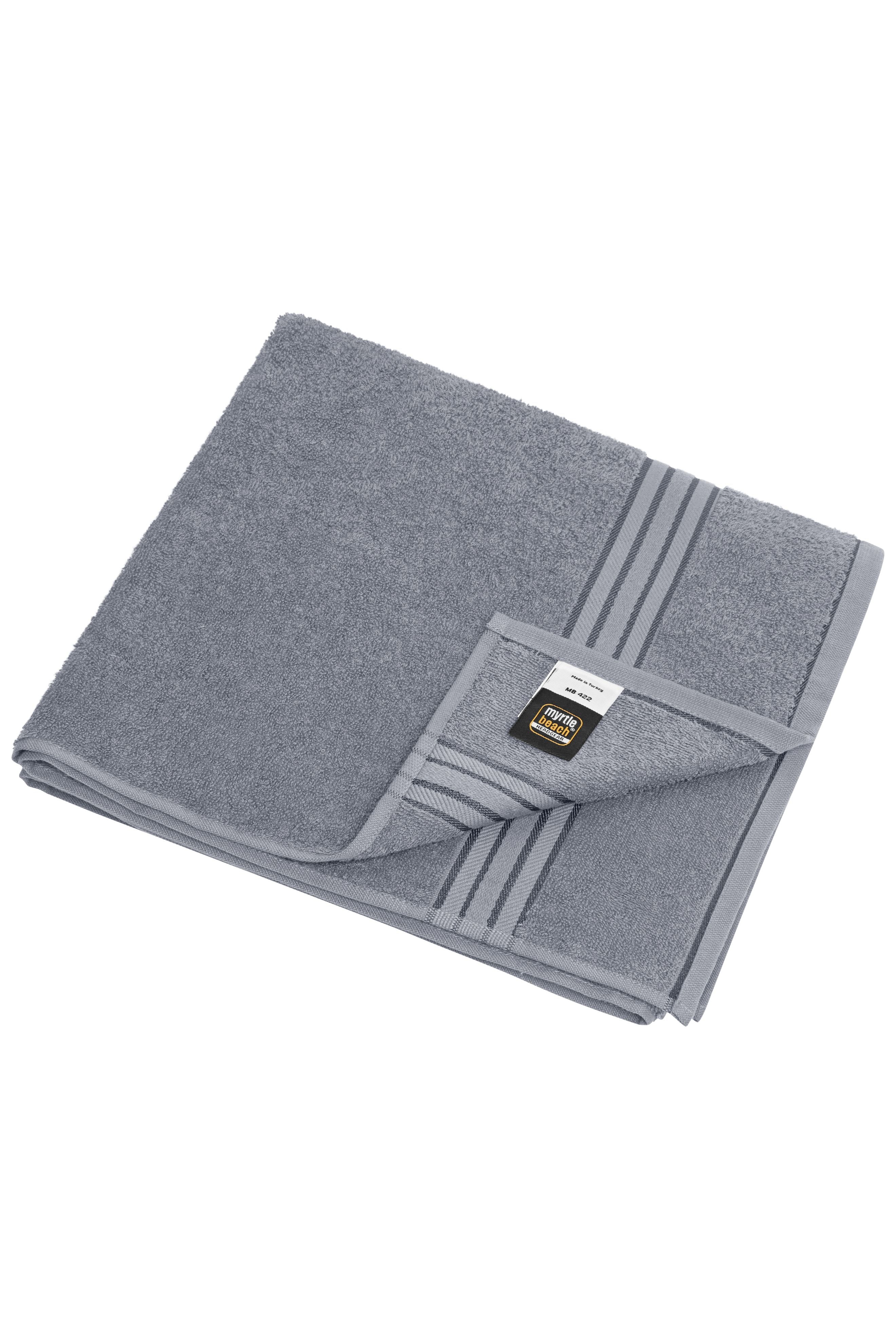 James & Nicholson Badetuch mid-grey