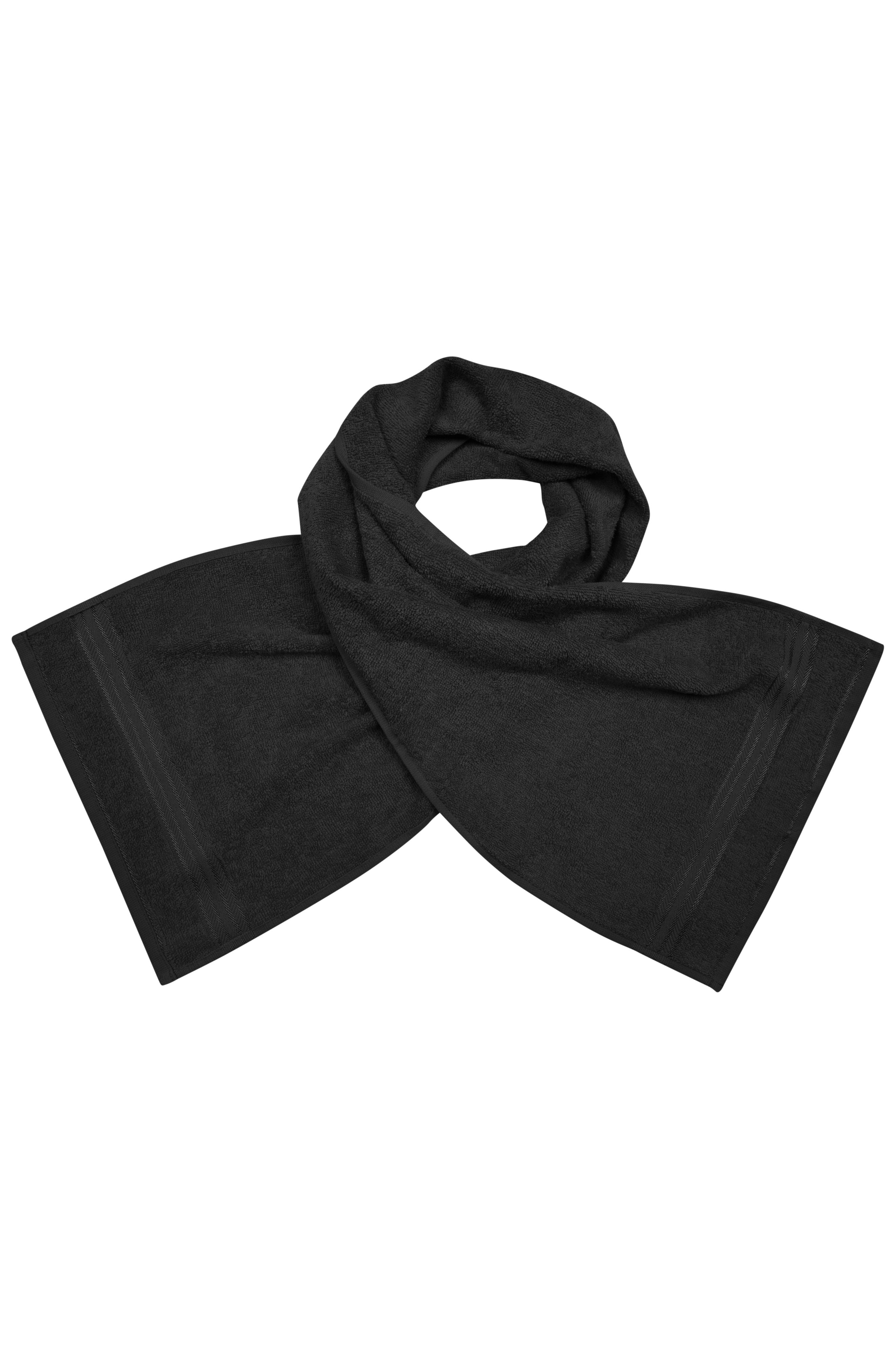 James & Nicholson Sport Handtuch black