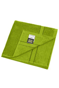 James & Nicholson Handtuch im dezenten Design acid-yellow