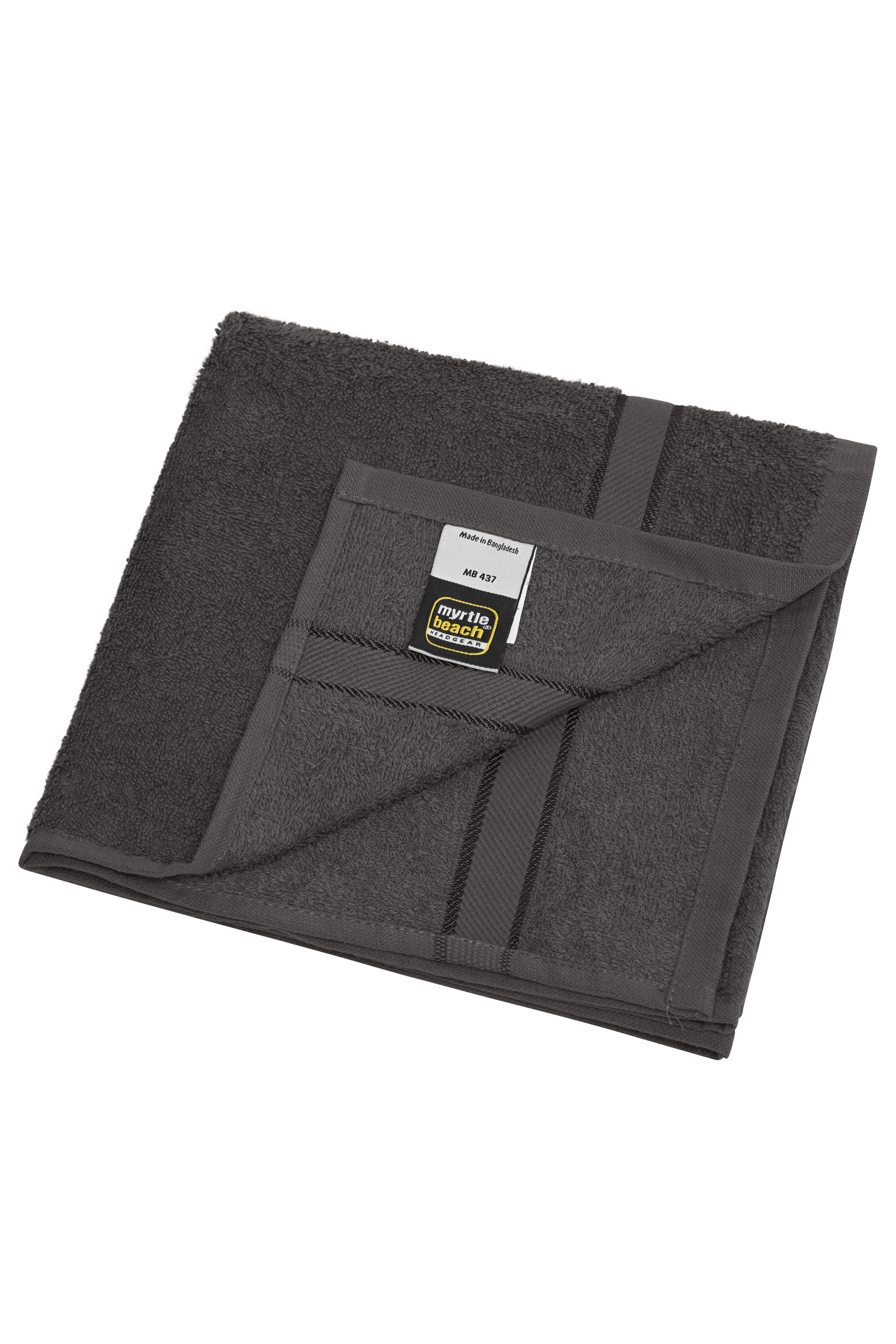 James & Nicholson Handtuch im dezenten Design graphite