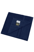 James & Nicholson Handtuch im dezenten Design navy