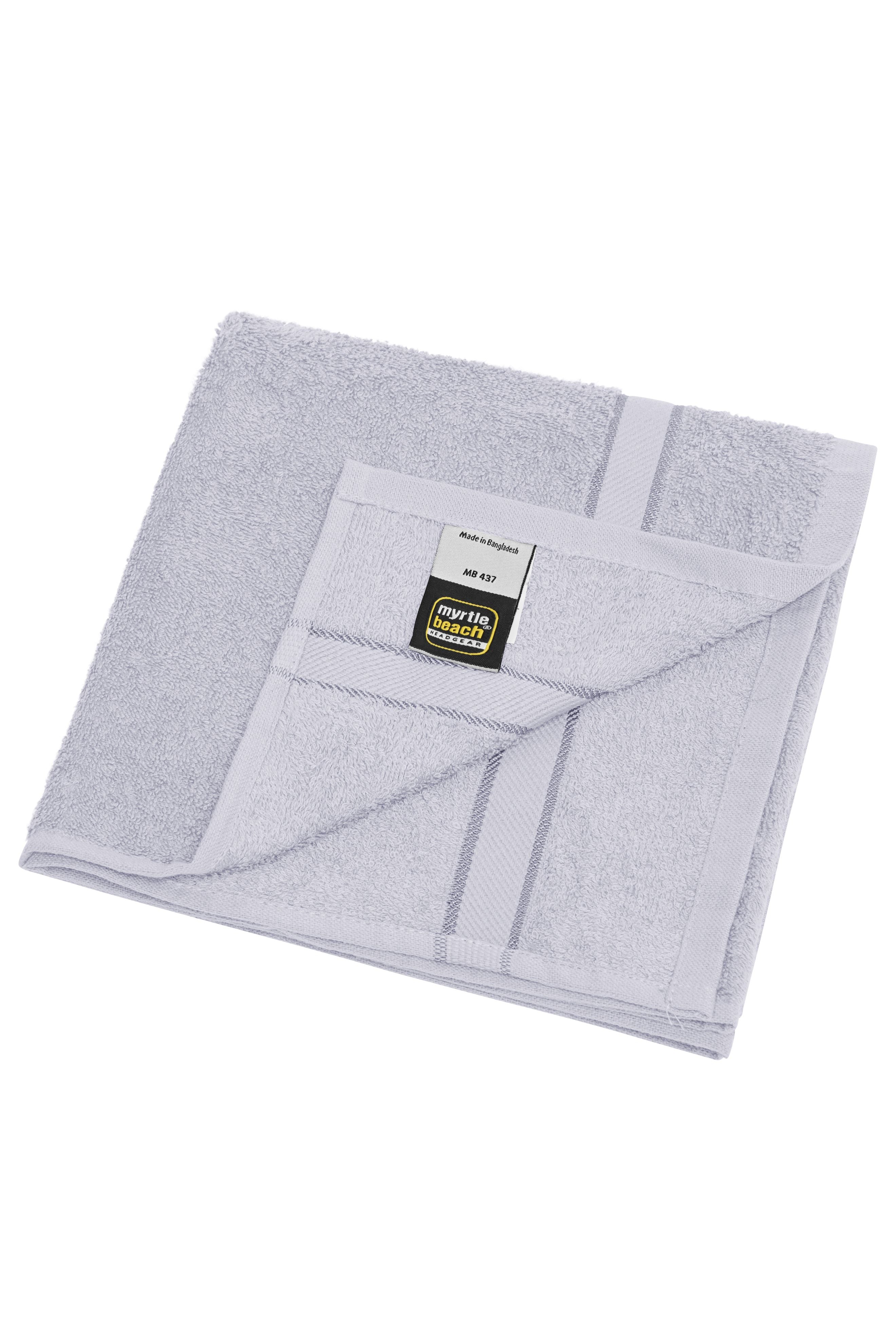 James & Nicholson Handtuch im dezenten Design white