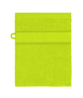 James & Nicholson Waschhandschuh im modischen Design acid-yellow