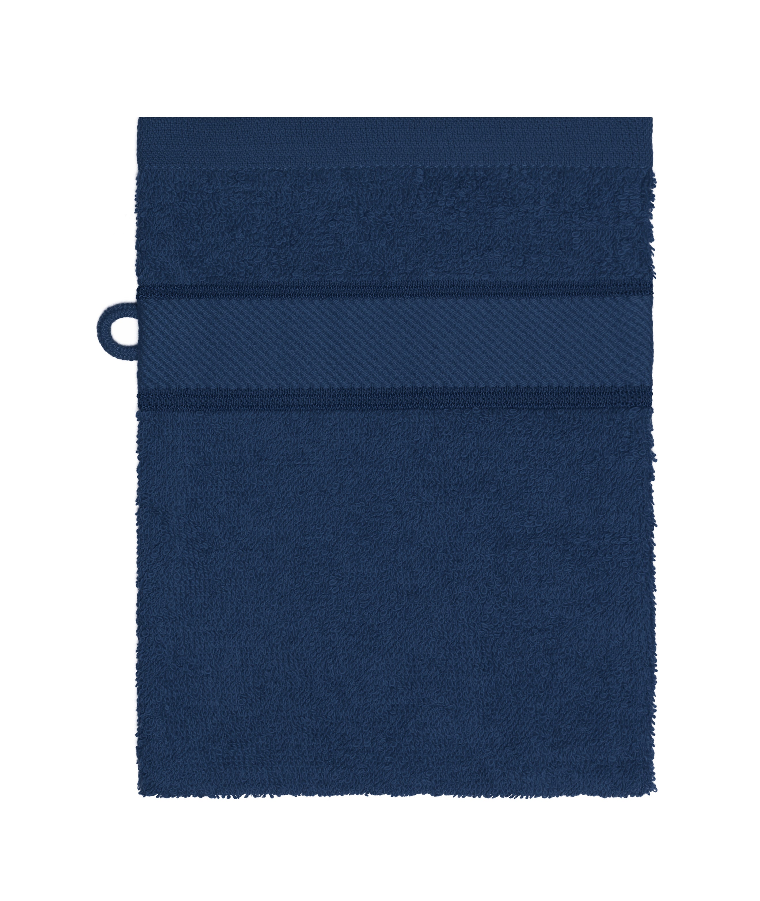 James & Nicholson Waschhandschuh im modischen Design navy
