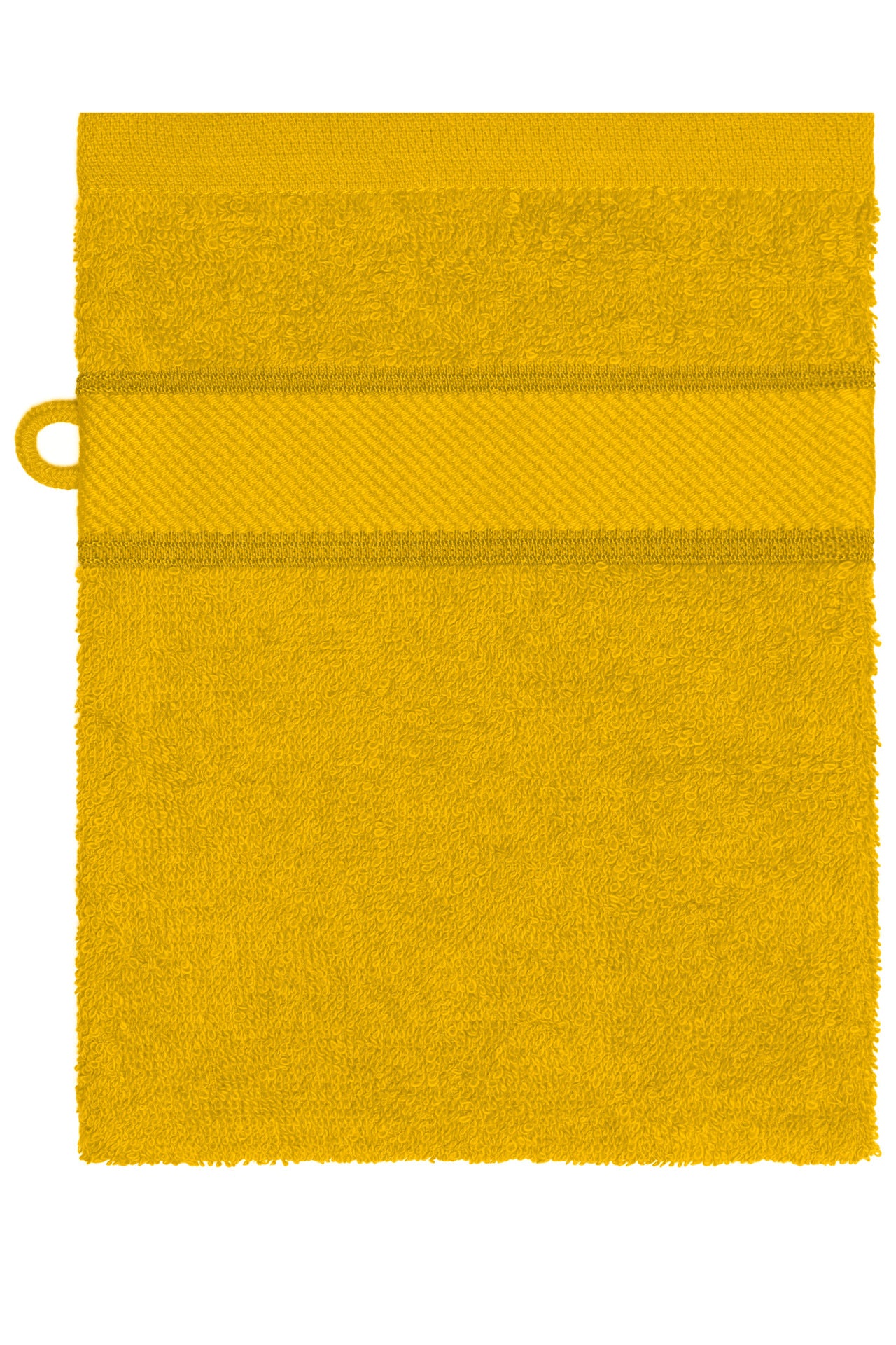 James & Nicholson Waschhandschuh im modischen Design yellow