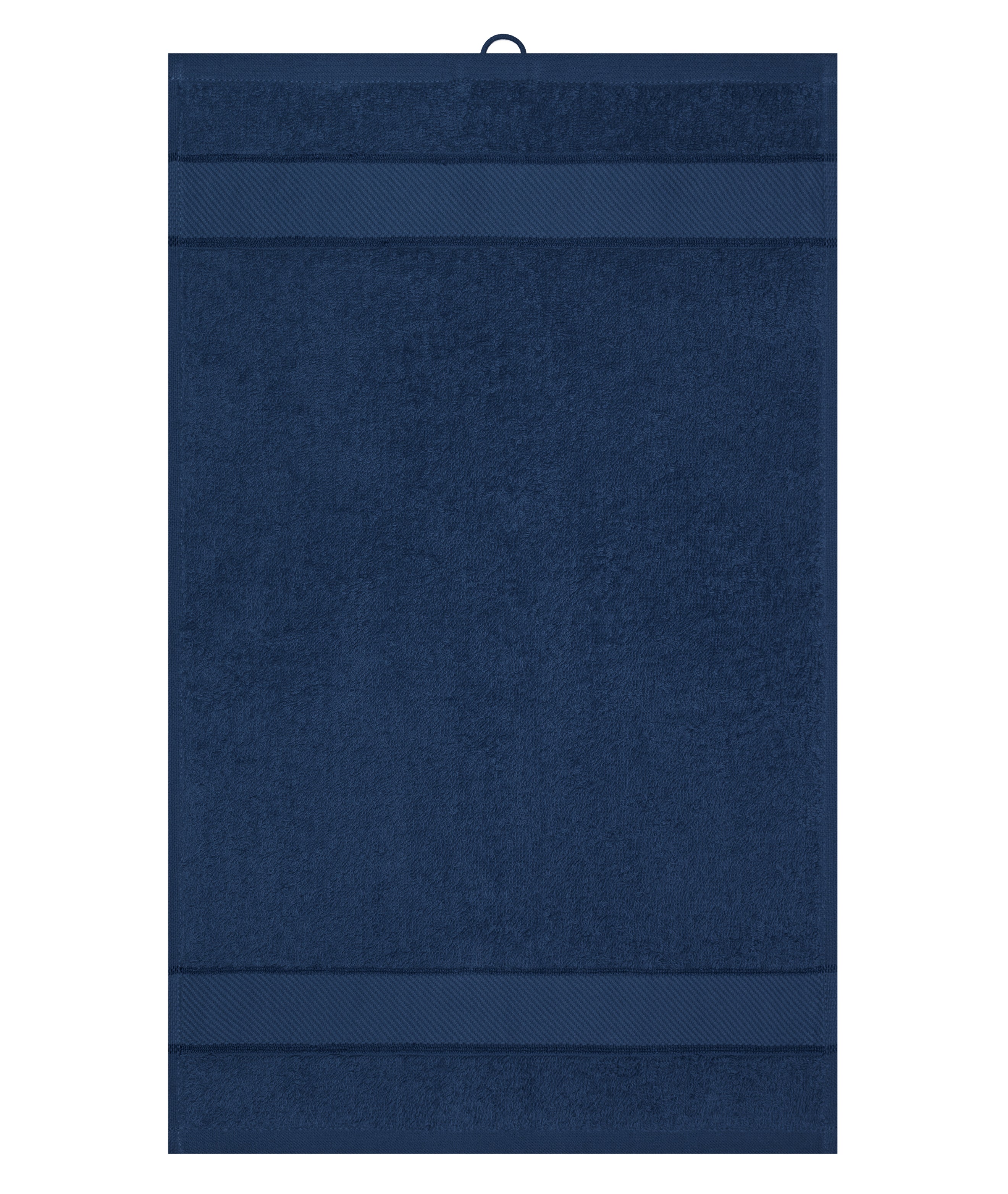 James & Nicholson Gästehandtuch im modischen Design navy