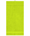 James & Nicholson Handtuch im modischen Design acid-yellow