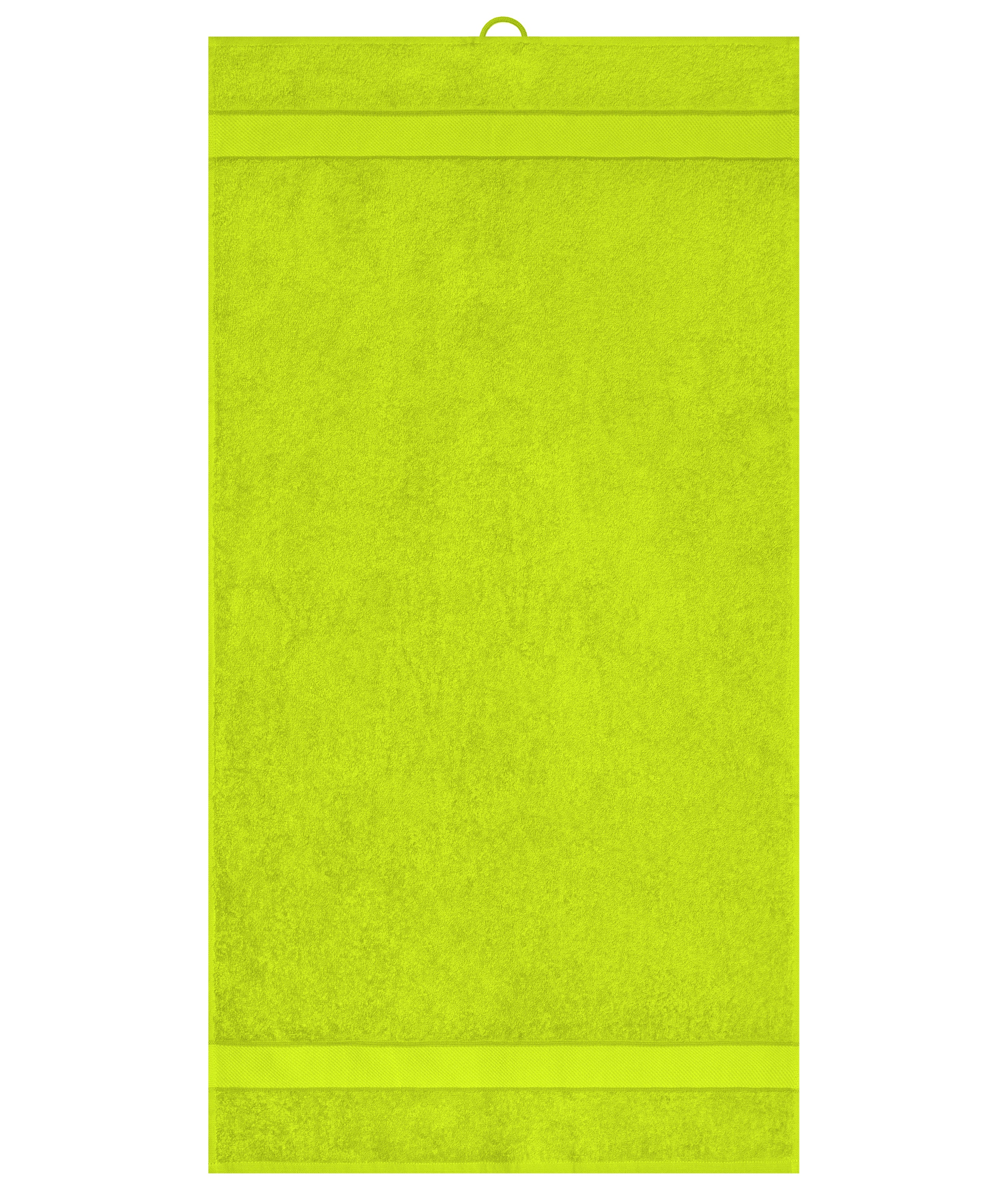 James & Nicholson Handtuch im modischen Design acid-yellow