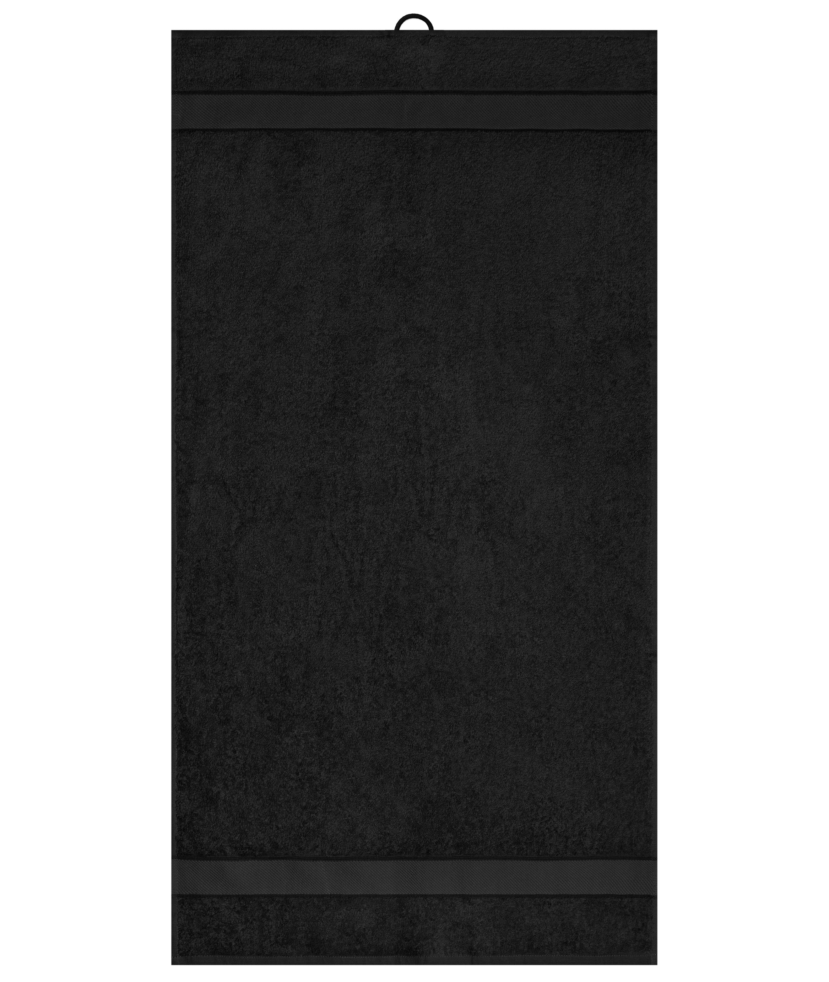 James & Nicholson Handtuch im modischen Design black