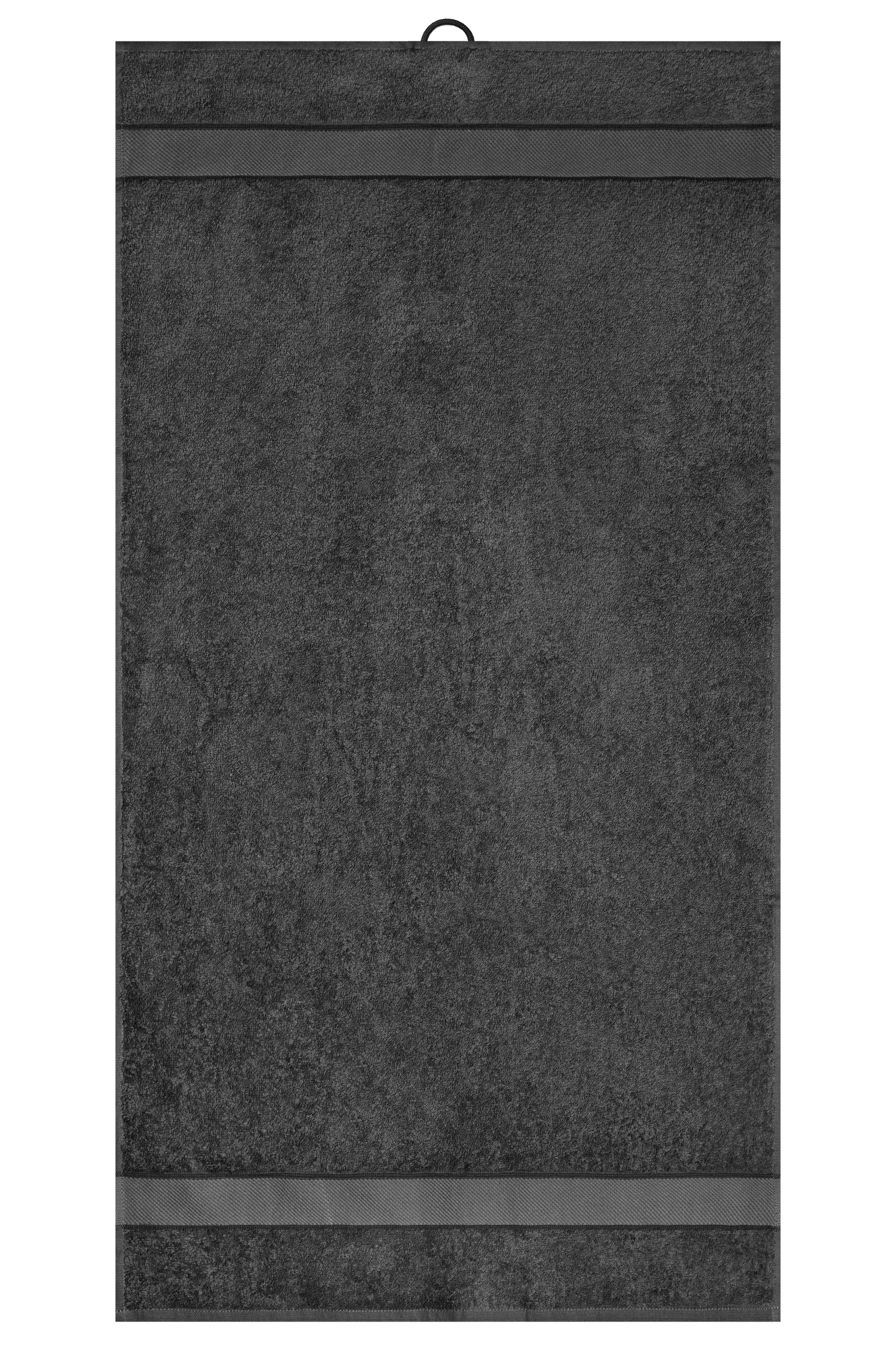 James & Nicholson Handtuch im modischen Design graphite
