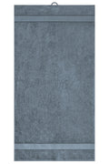 James & Nicholson Handtuch im modischen Design mid-grey