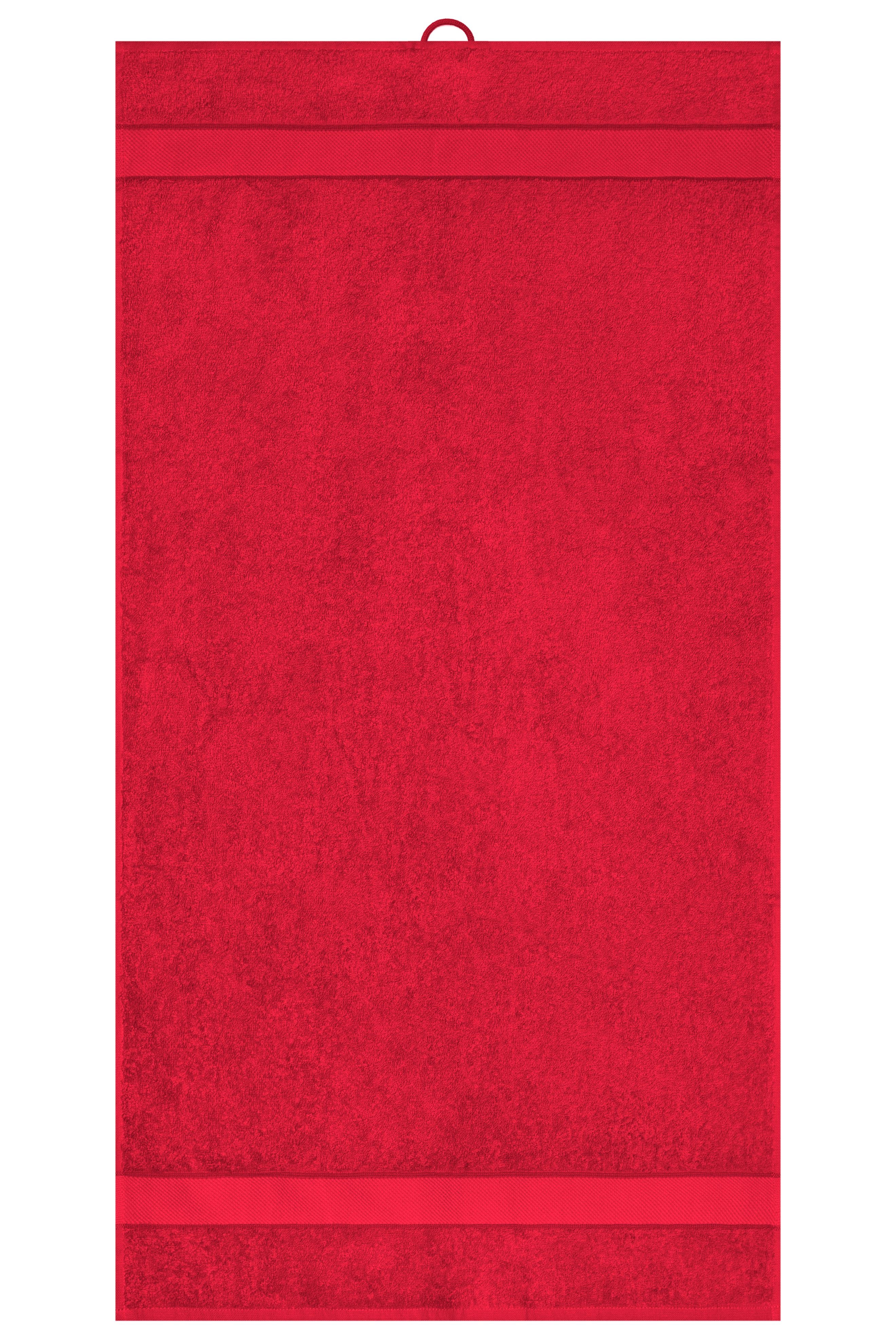 James & Nicholson Handtuch im modischen Design red