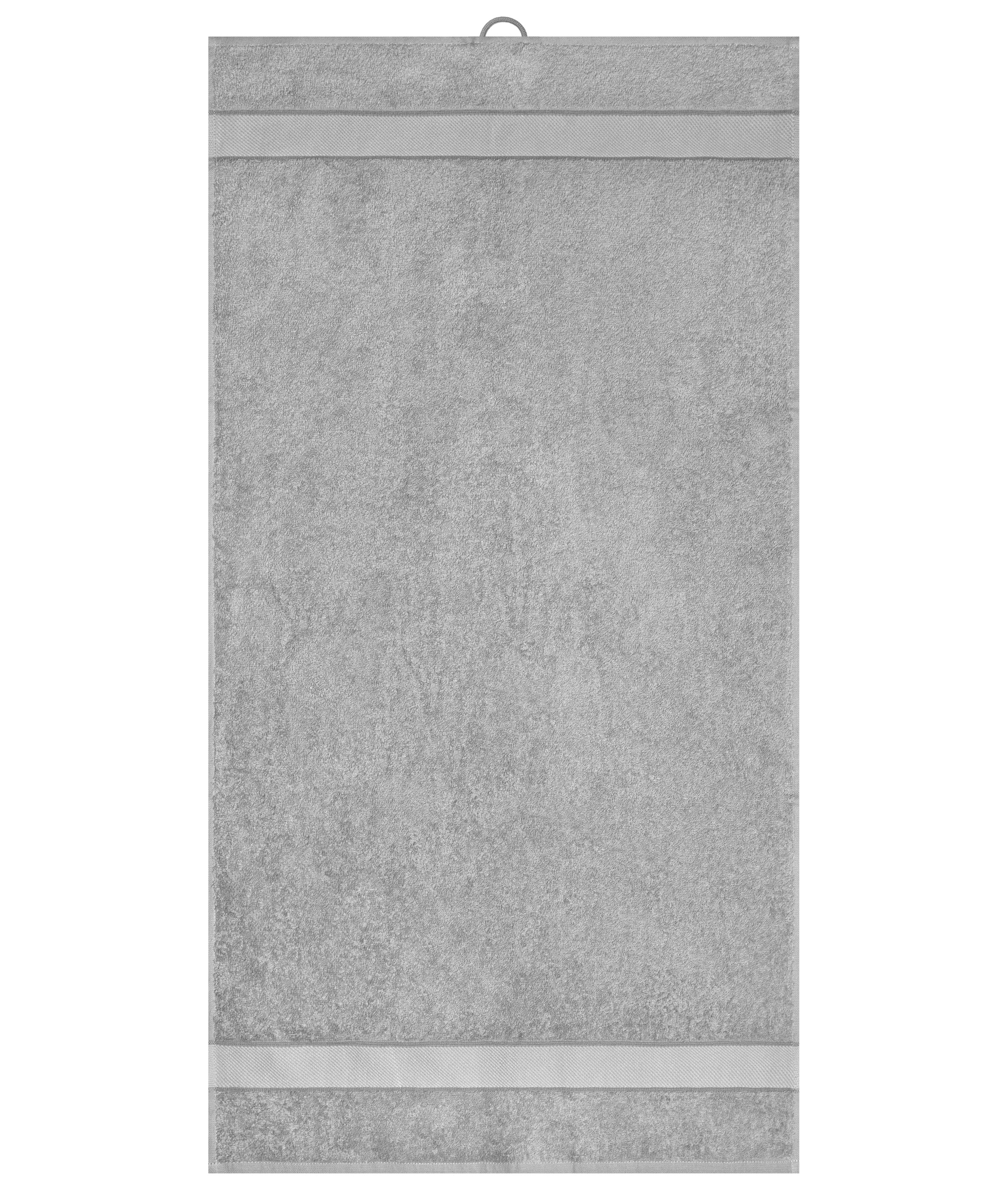James & Nicholson Handtuch im modischen Design silver