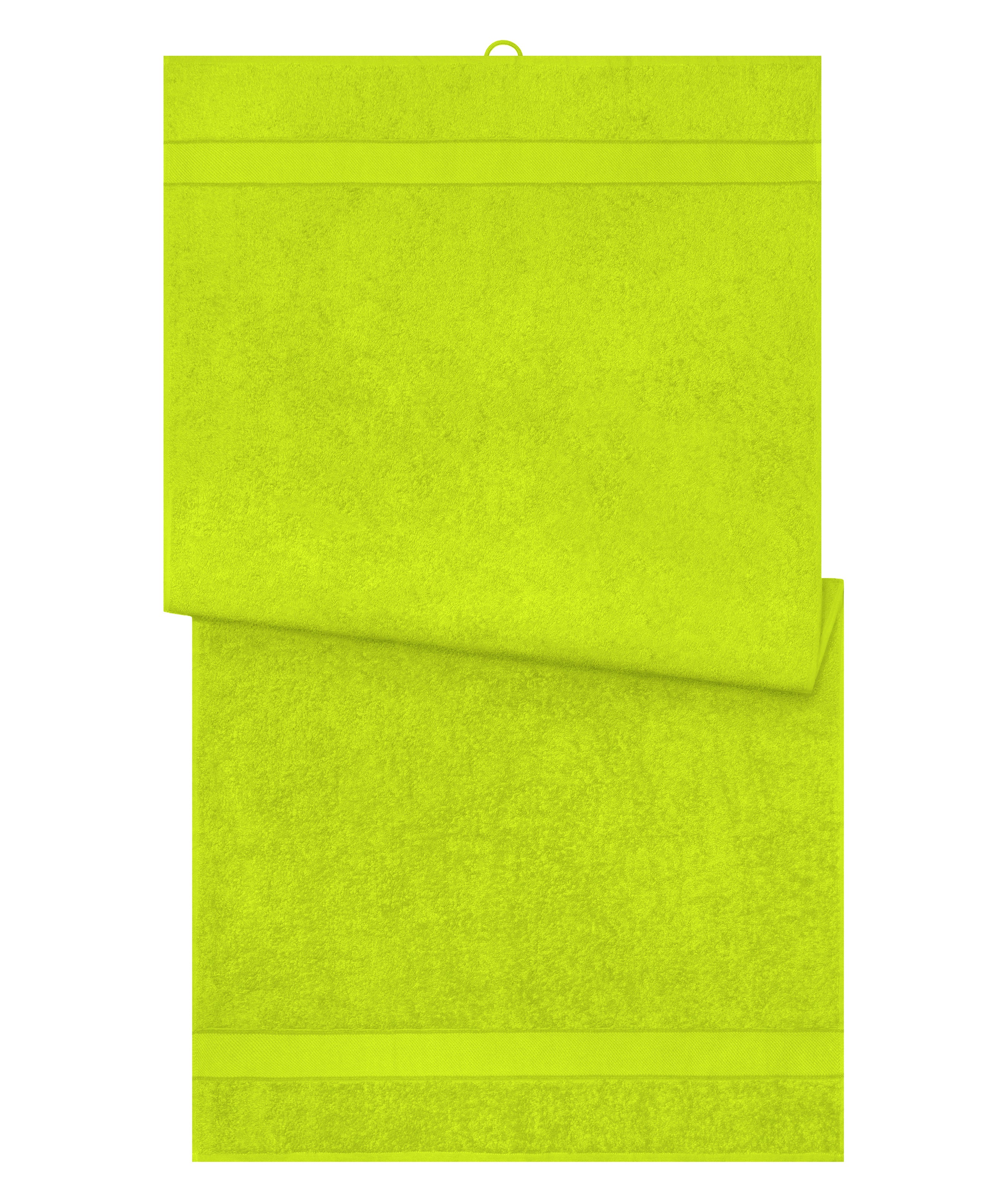 James & Nicholson Badetuch im modischen Design acid-yellow