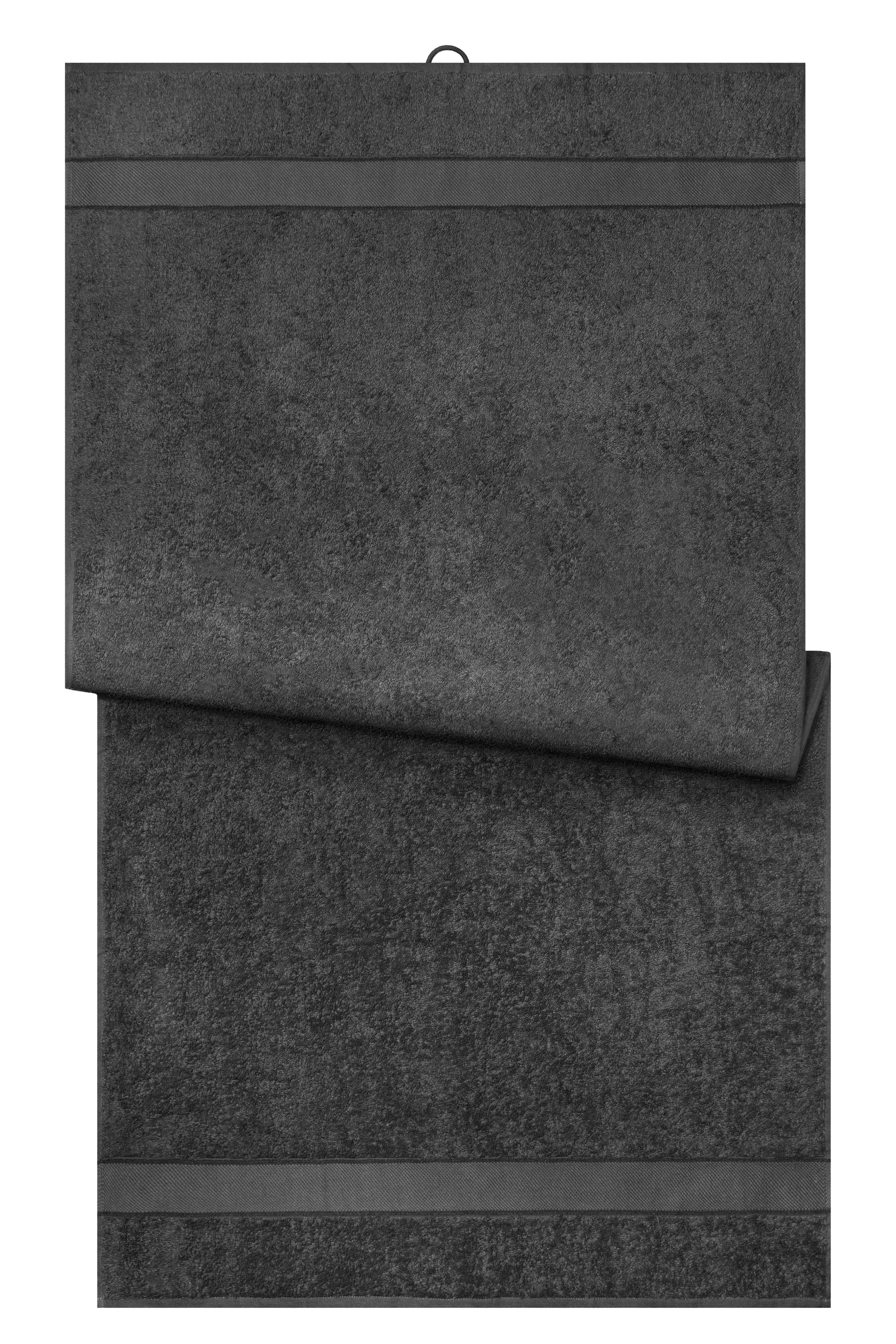 James & Nicholson Badetuch im modischen Design graphite