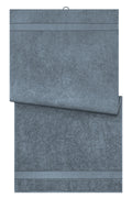 James & Nicholson Badetuch im modischen Design mid-grey