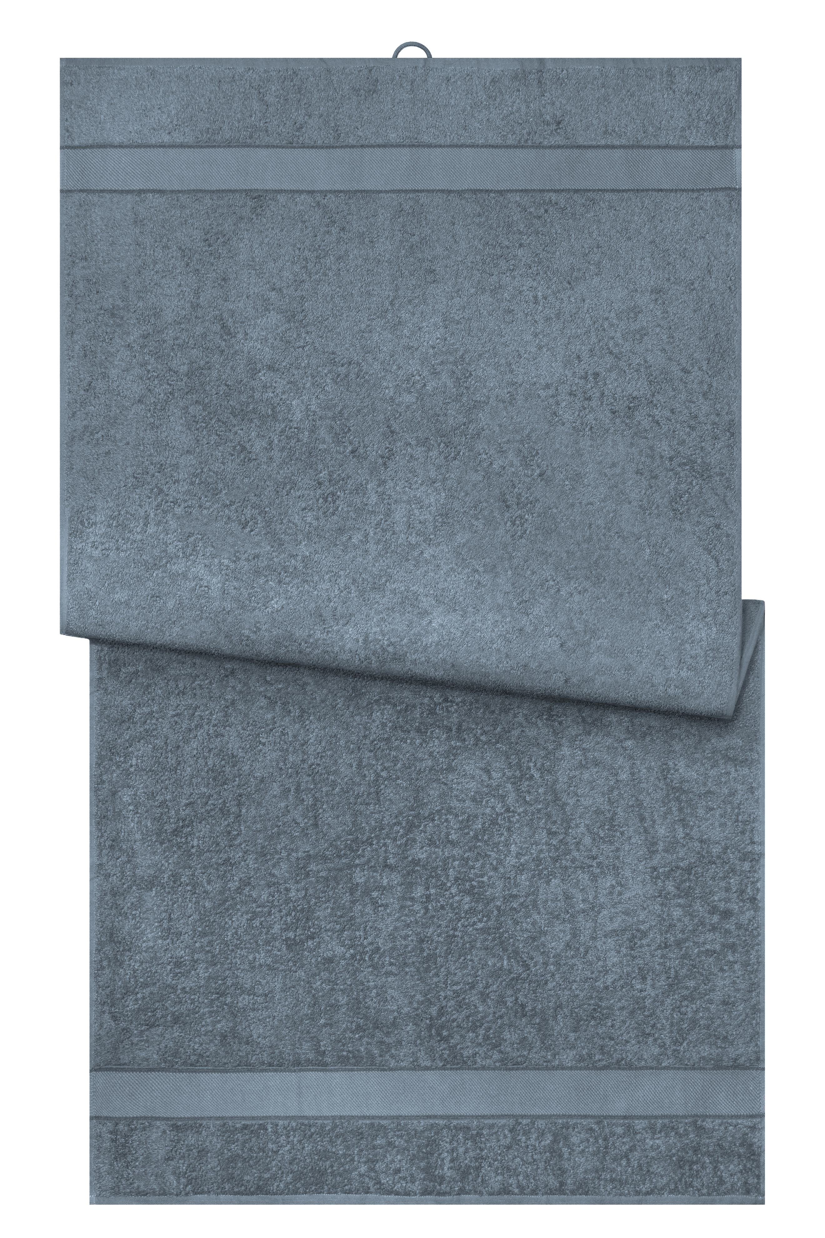 James & Nicholson Badetuch im modischen Design mid-grey