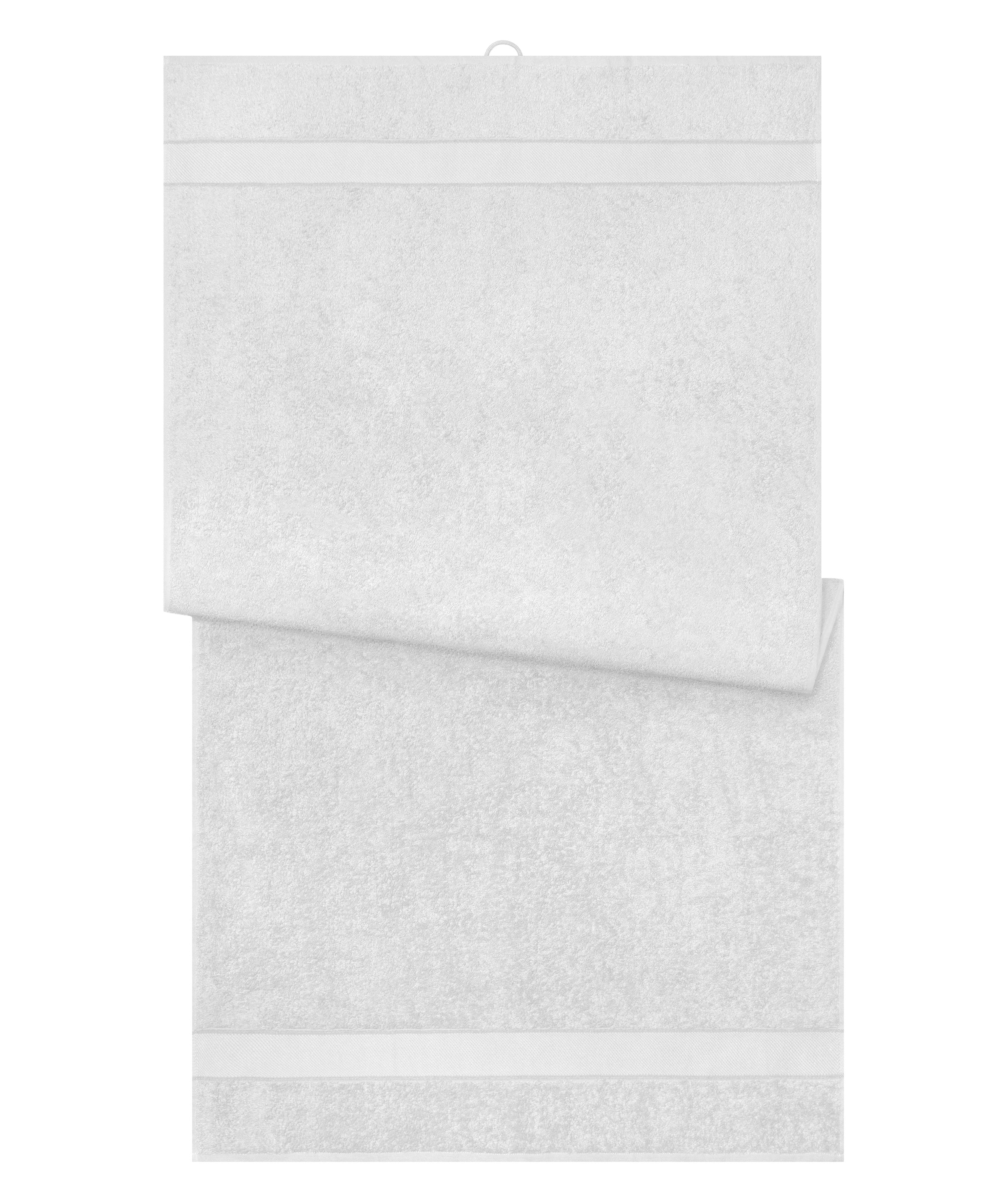 James & Nicholson Badetuch im modischen Design white