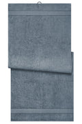 James & Nicholson Saunatuch im modischen Desgin mid-grey