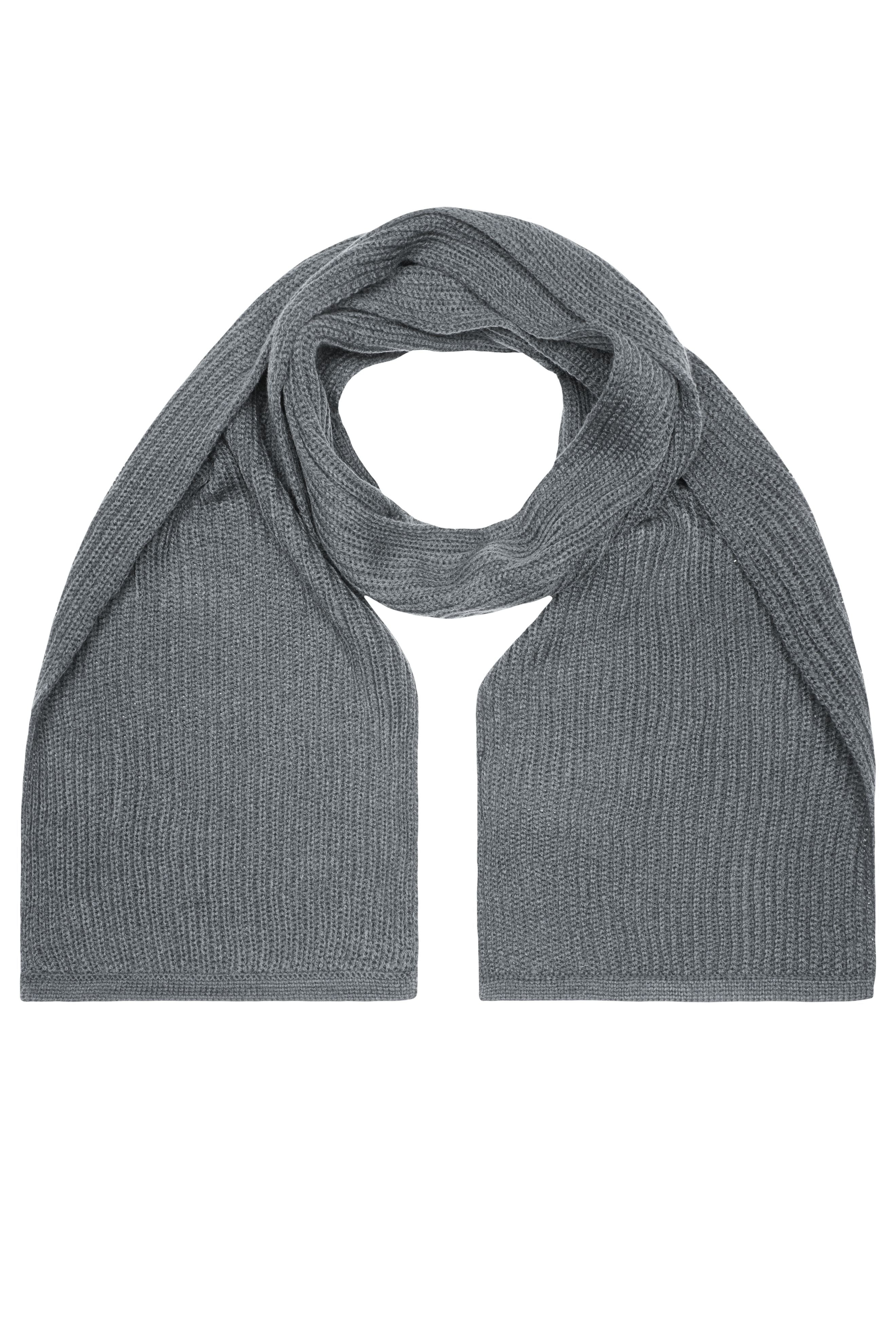 James & Nicholson Strickschal grob dark-grey-melange