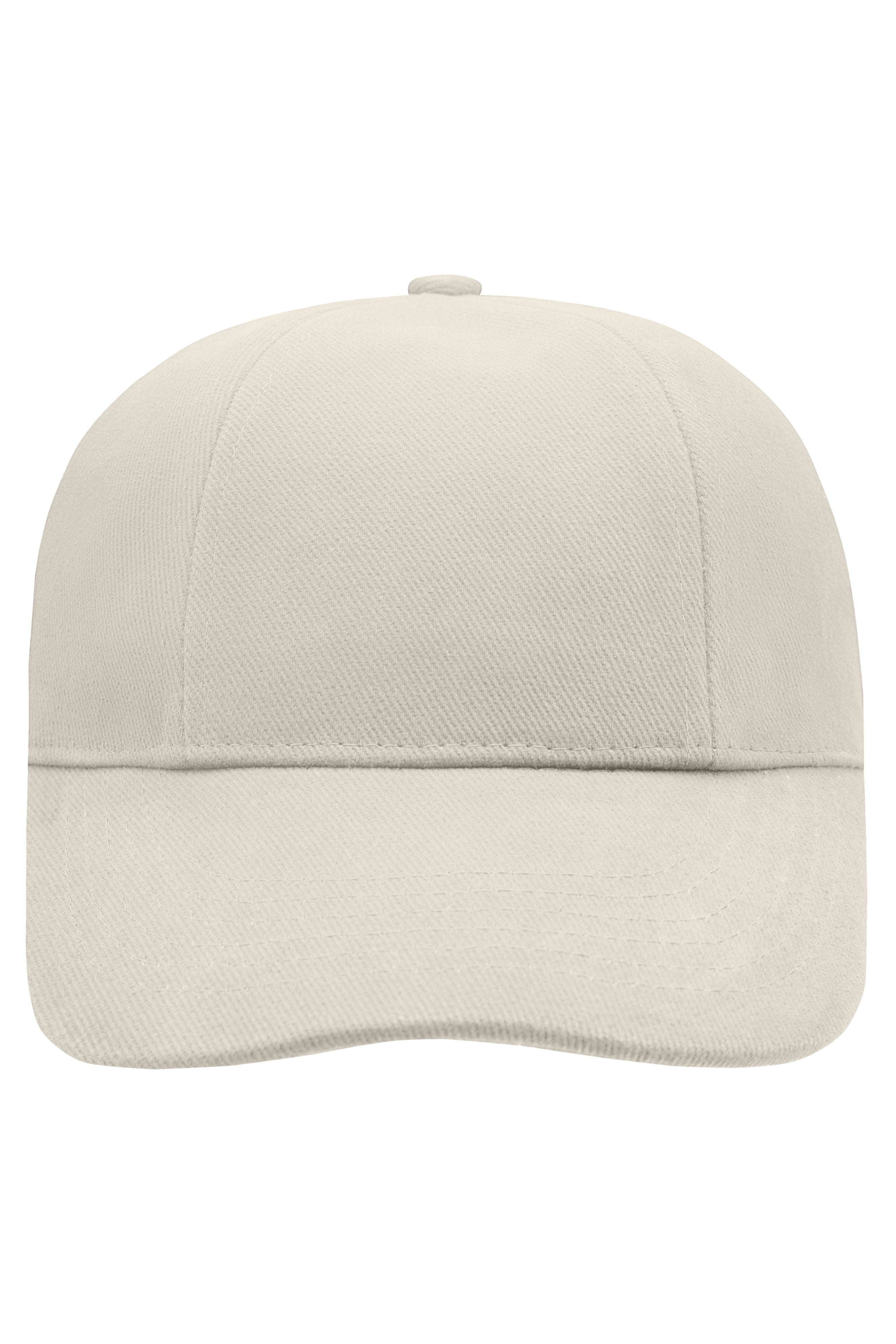 James & Nicholson Gedrehte Panel Cap light-grey