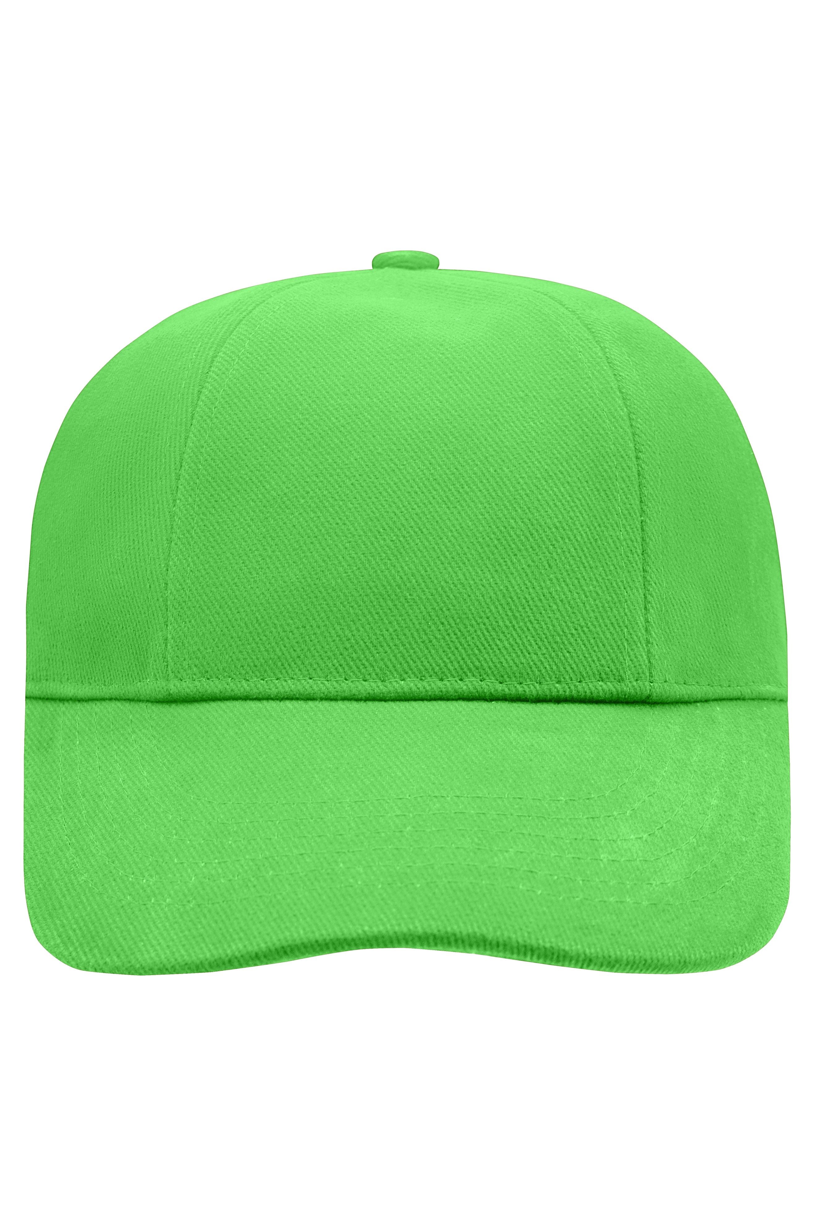 James & Nicholson Gedrehte Panel Cap lime-green