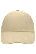 James & Nicholson Panel Cotton Cap beige