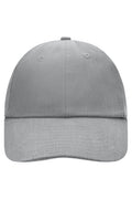James & Nicholson Panel Cotton Cap light-grey