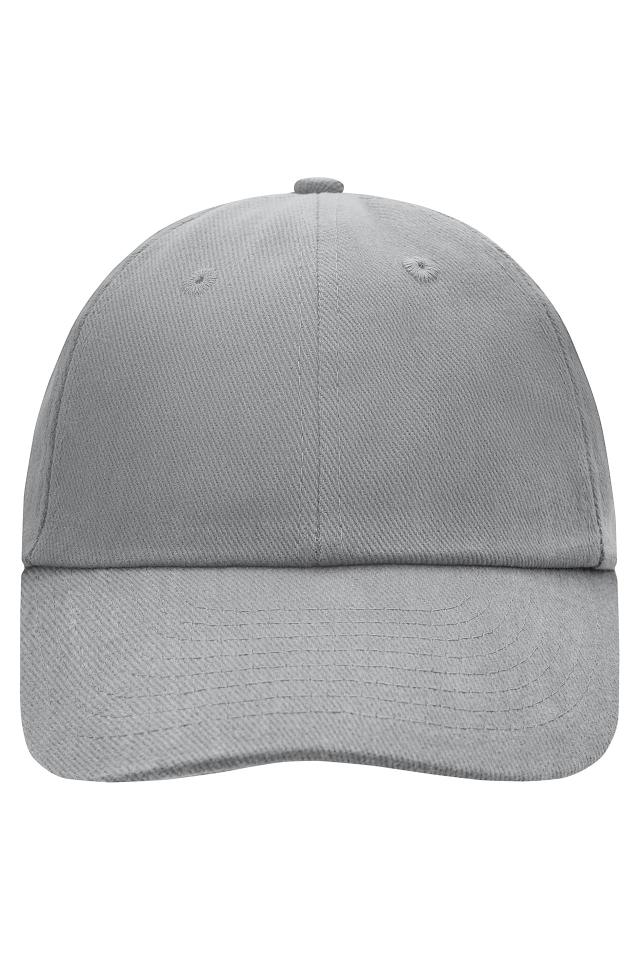 James & Nicholson Panel Cotton Cap light-grey