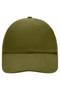 James & Nicholson Panel Cotton Cap olive
