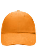 James & Nicholson Panel Cotton Cap orange