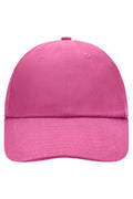 James & Nicholson Panel Cotton Cap pink