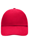 James & Nicholson Panel Cotton Cap signal-red